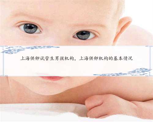 上海供卵试管生男孩机构，上海供卵机构的基本情况