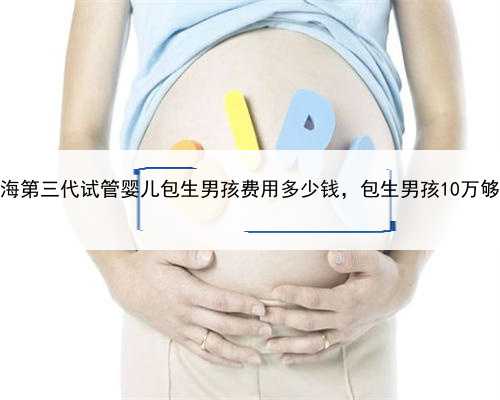 上海第三代试管婴儿包生男孩费用多少钱，包生男孩10万够吗
