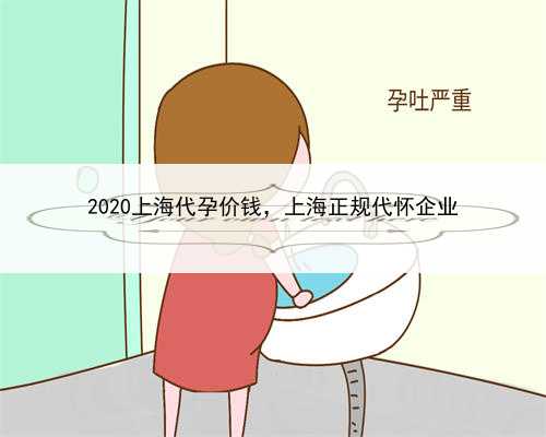 2020上海代孕价钱，上海正规代怀企业