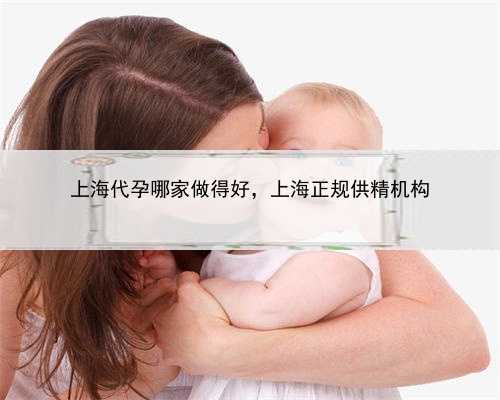 上海代孕哪家做得好，上海正规供精机构