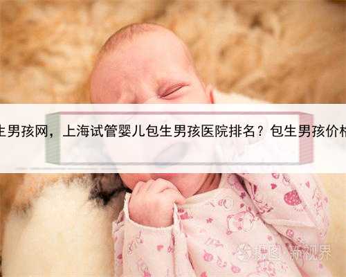上海代生男孩网，上海试管婴儿包生男孩医院排名？包生男孩价格一览？